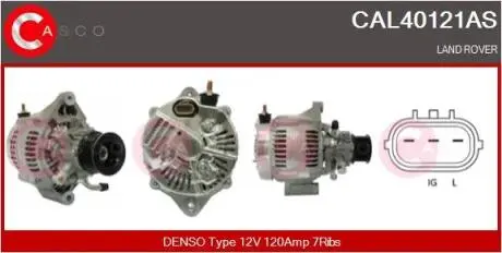 Генератор CASCO CAL40121AS