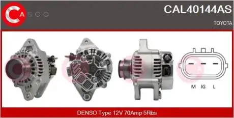 Генератор CASCO CAL40144AS