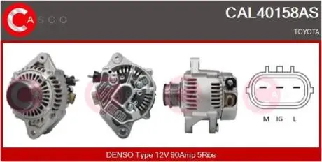 Генератор CASCO CAL40158AS