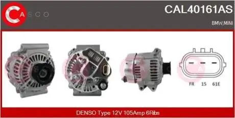Генератор CASCO CAL40161AS