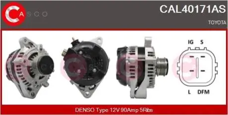 Генератор CASCO CAL40171AS