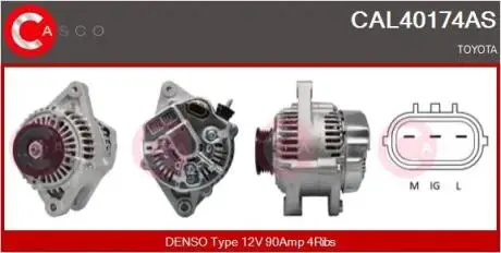 Генератор CASCO CAL40174AS