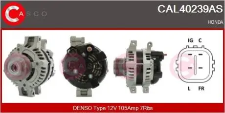 Генератор CASCO CAL40239AS