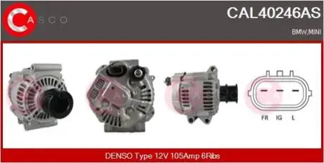 Генератор CASCO CAL40246AS