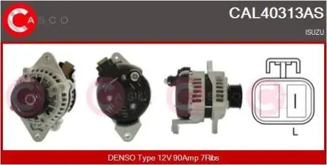 Генератор CASCO CAL40313AS