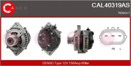 Генератор CASCO CAL40319AS