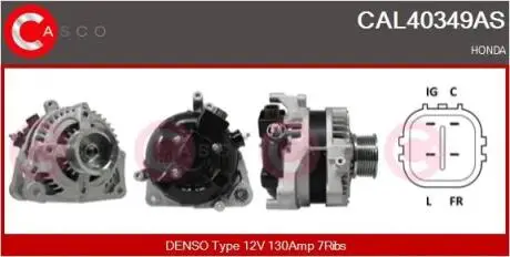 Генератор CASCO CAL40349AS