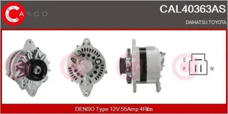 Генератор CASCO CAL40363AS