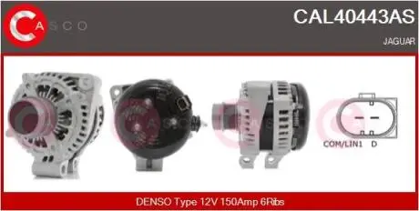 Генератор CASCO CAL40443AS