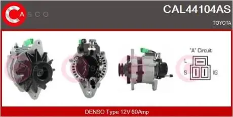 Генератор CASCO CAL44104AS