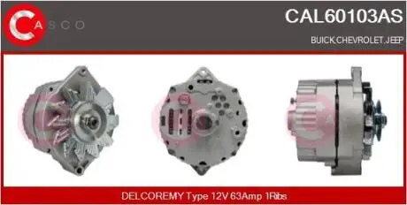 Генератор CASCO CAL60103AS