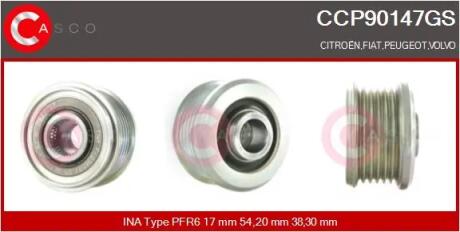 Шкив CASCO CCP90147GS