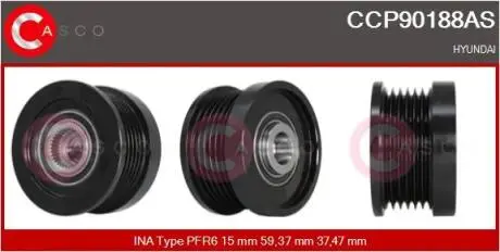 Шків CASCO CCP90188AS