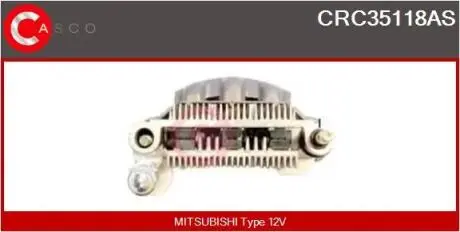 Випрямляч CASCO CRC35118AS