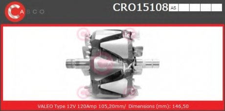 Ротор CASCO CRO15108AS