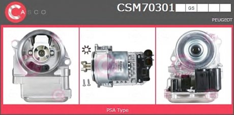 Електродвигун CASCO CSM70301GS (фото 1)