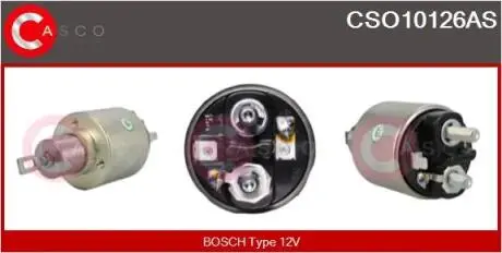 Перемикач CASCO CSO10126AS