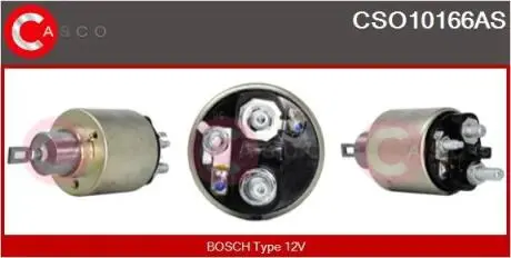 Втягуюче реле стартера CASCO CSO10166AS