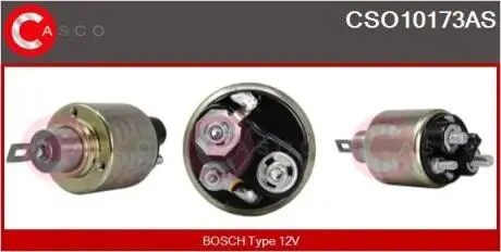 Втягивающее реле стартера CASCO CSO10173AS