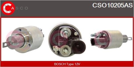 Втягуюче реле стартера CASCO CSO10205AS (фото 1)