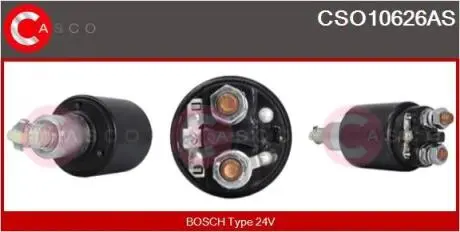 Втягивающее реле стартера CASCO CSO10626AS