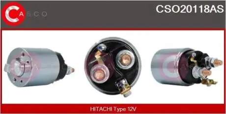 Перемикач CASCO CSO20118AS