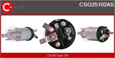 Перемикач CASCO CSO25102AS