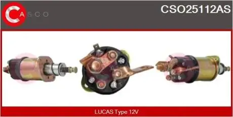 Втягуюче реле стартера CASCO CSO25112AS