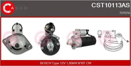 Стартер CASCO CST10113AS