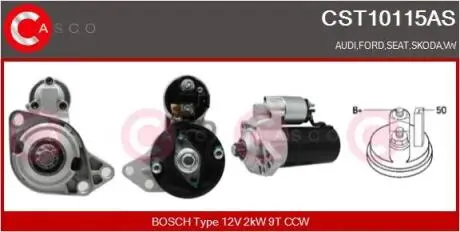 Стартер CASCO CST10115AS