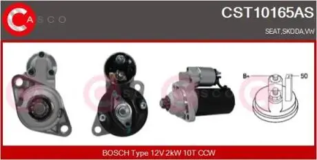 Стартер CASCO CST10165AS