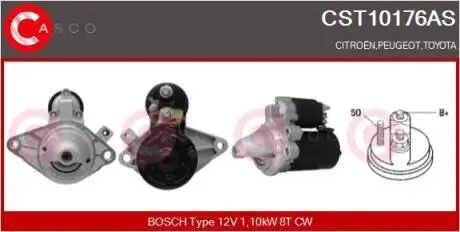 Стартер CASCO CST10176AS