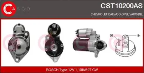 Стартер CASCO CST10200AS