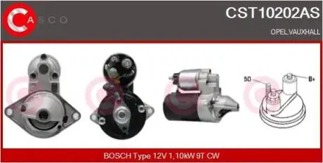 Стартер CASCO CST10202AS
