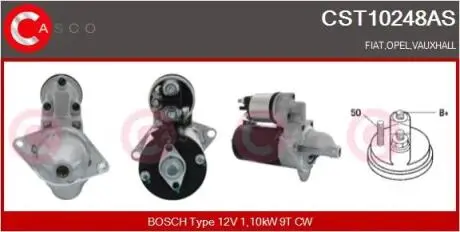 Стартер CASCO CST10248AS