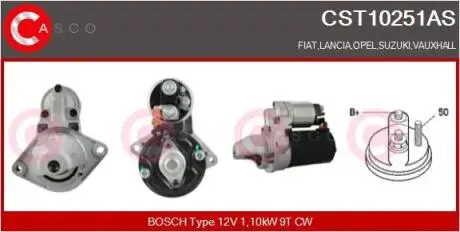 Стартер CASCO CST10251AS