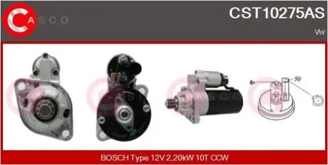 Стартер CASCO CST10275AS