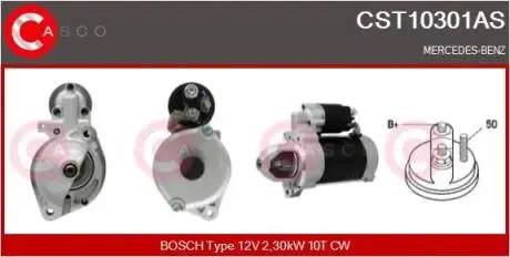 Стартер CASCO CST10301AS