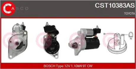 Стартер CASCO CST10383AS