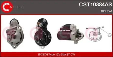 Стартер CASCO CST10384AS