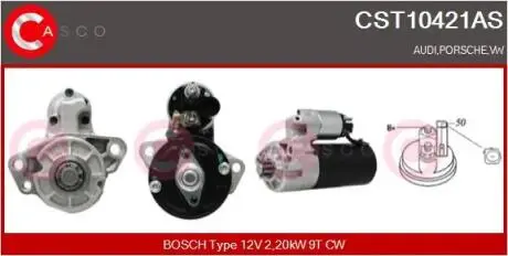 Стартер CASCO CST10421AS