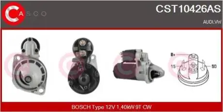 Стартер CASCO CST10426AS
