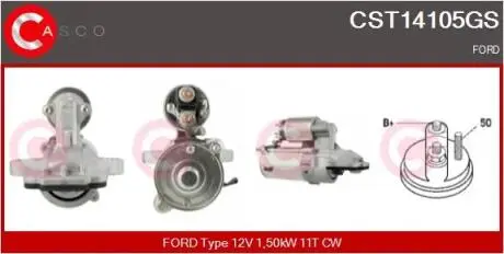 Стартер CASCO CST14105GS