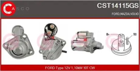 Стартер CASCO CST14115GS