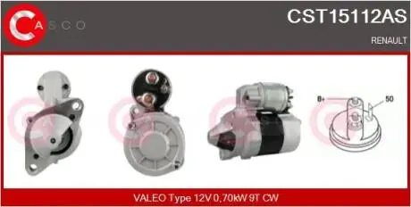 Стартер CASCO CST15112AS
