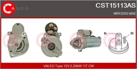 Стартер CASCO CST15113AS