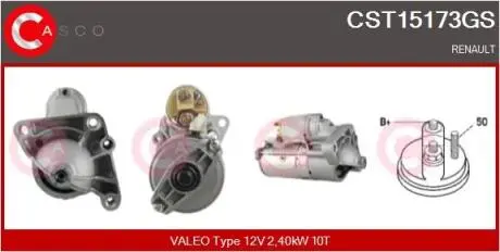 Стартер CASCO CST15173GS