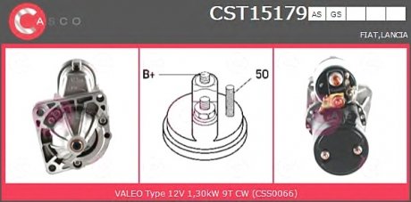 Стартер CASCO CST15179AS (фото 1)