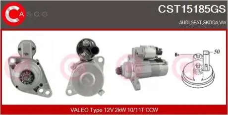 Стартер CASCO CST15185GS