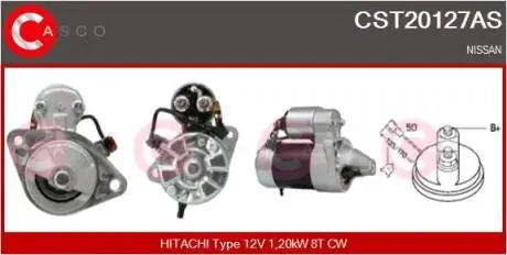Стартер CASCO CST20127AS